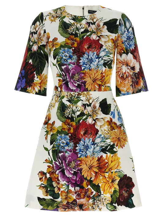 Floral bouquet printed dress Dresses