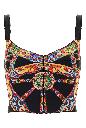 Dolce & Gabbana Charmeuse stampa carretto