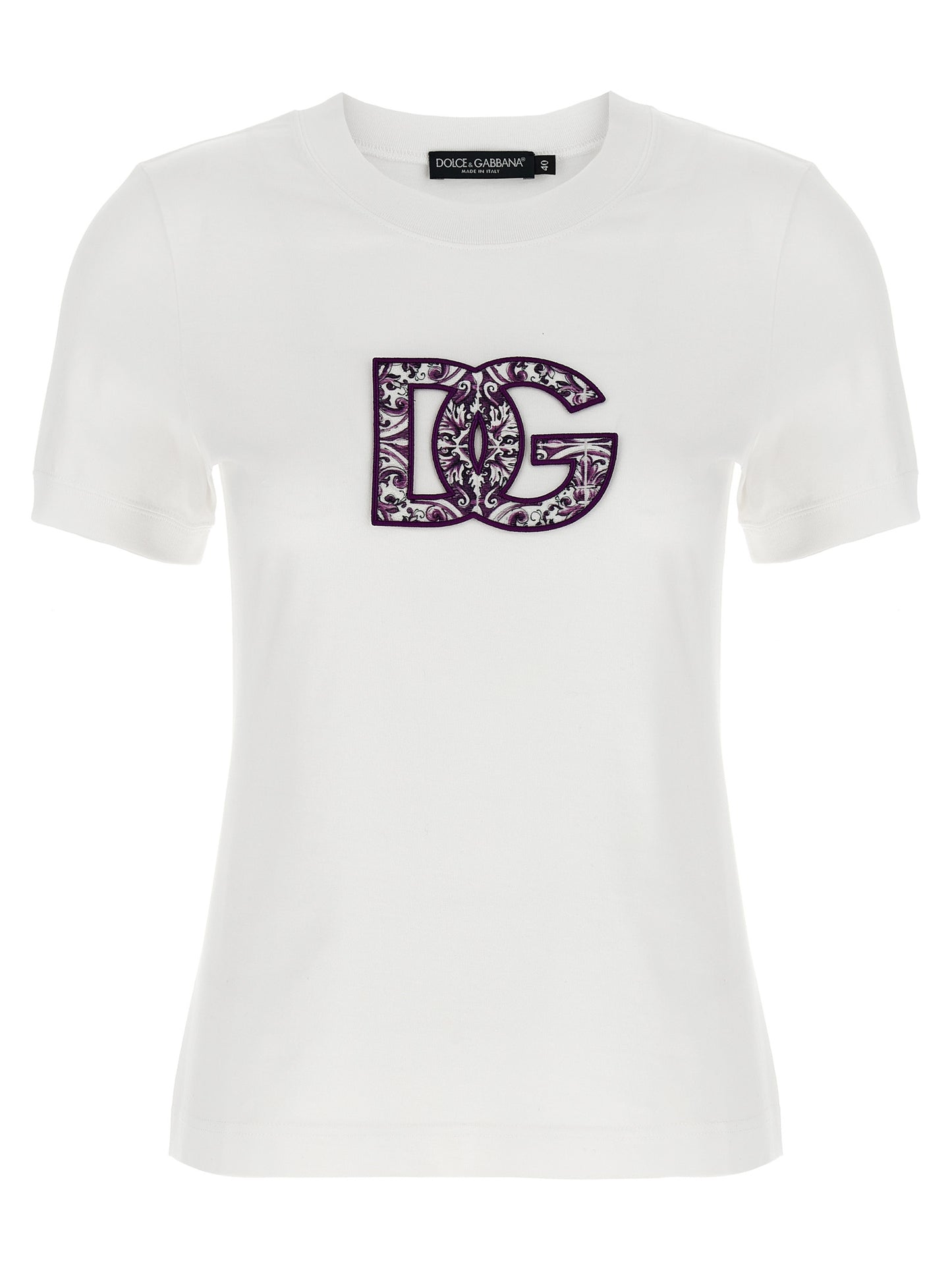 'Maiolica' logo patch t-shirt T-shirt