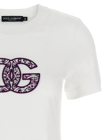 'Maiolica' logo patch t-shirt T-shirt