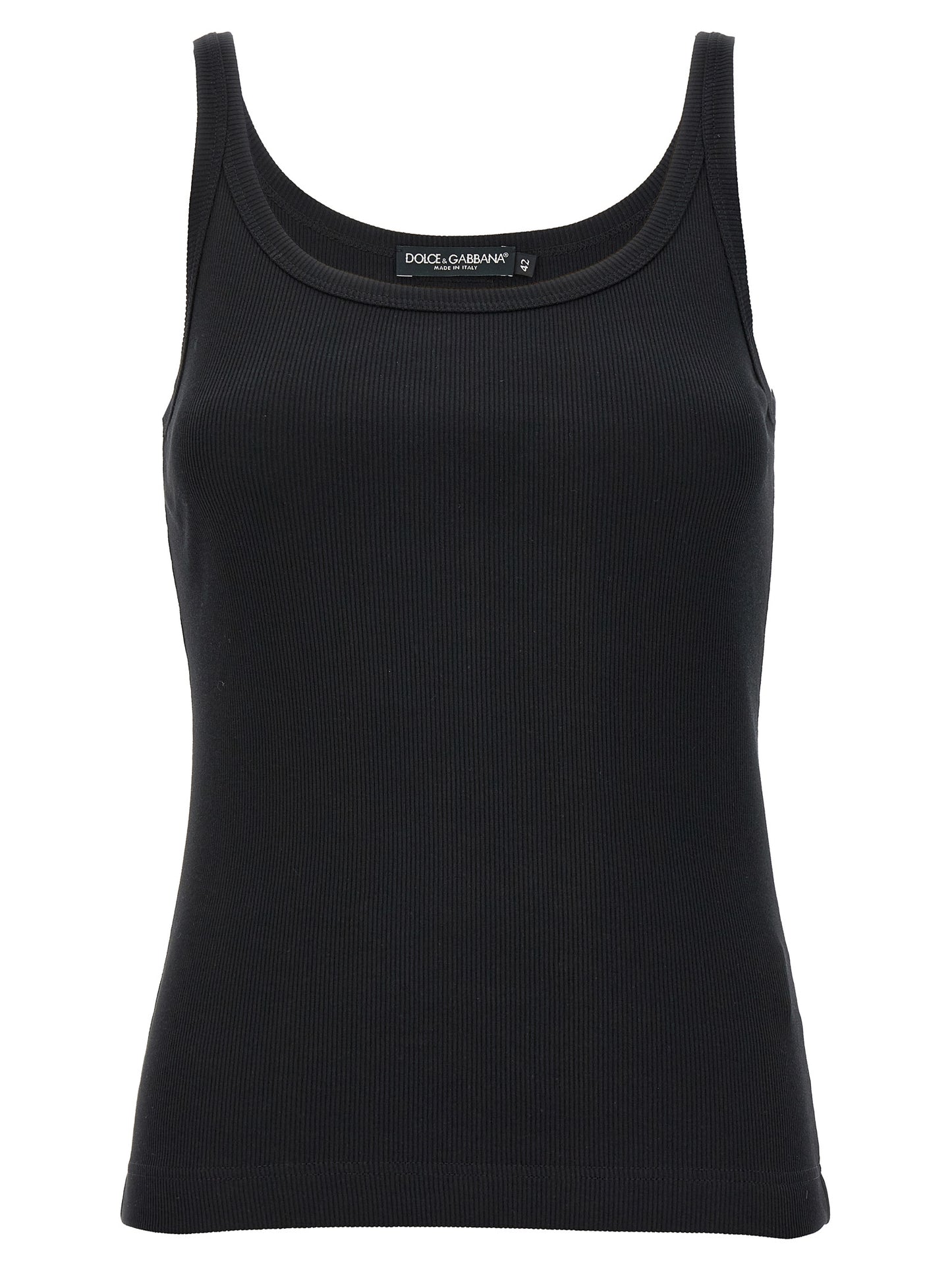 Ribbed tank top Tops