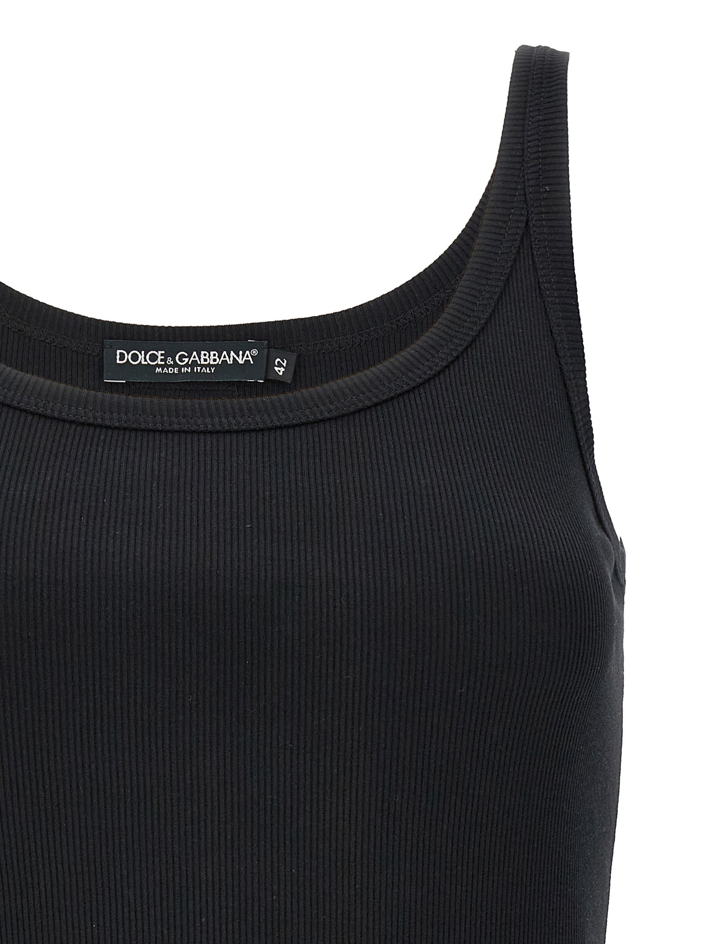 Ribbed tank top Tops