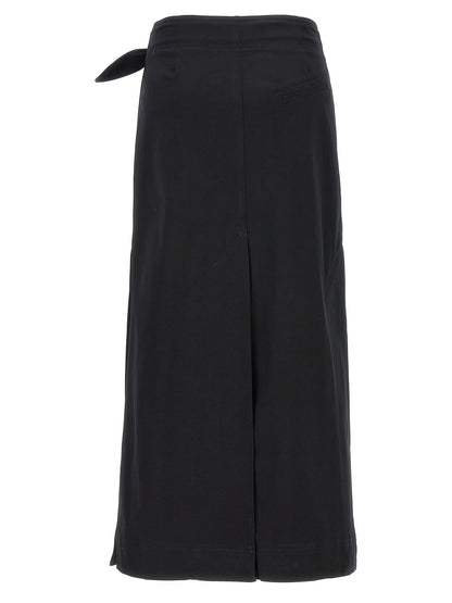 'Herringbone Canvas' skirt Skirts