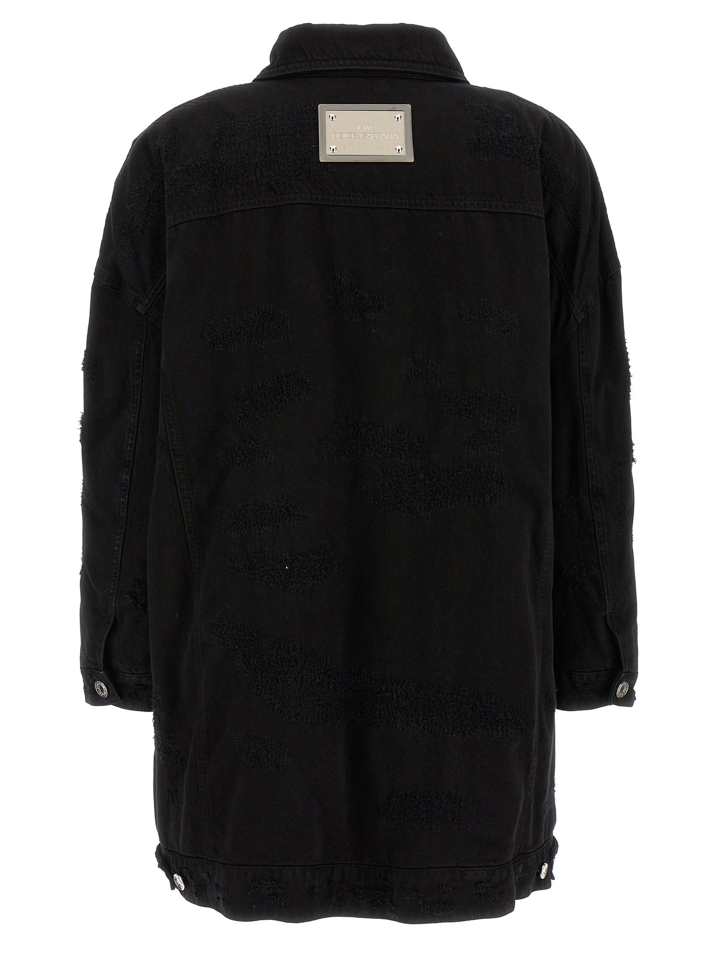 Denim long jacket Casual jackets, parka
