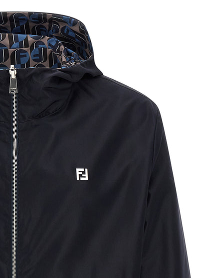 'Fendinity' reversible windbreaker Down jacket, Parka, Casual jackets