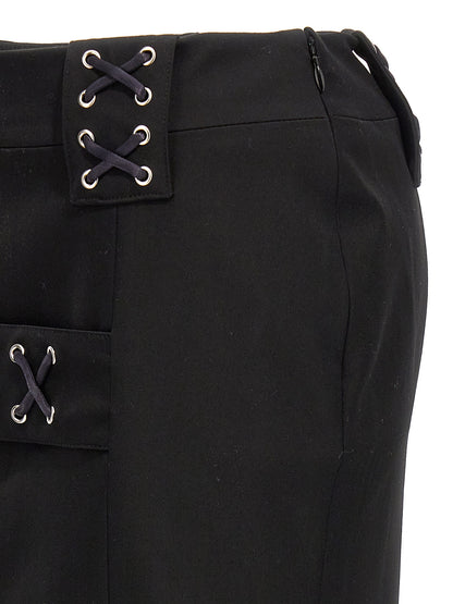 Lace-up skirt Skirts