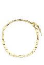 Alessandra Rich Crystal baguette choker