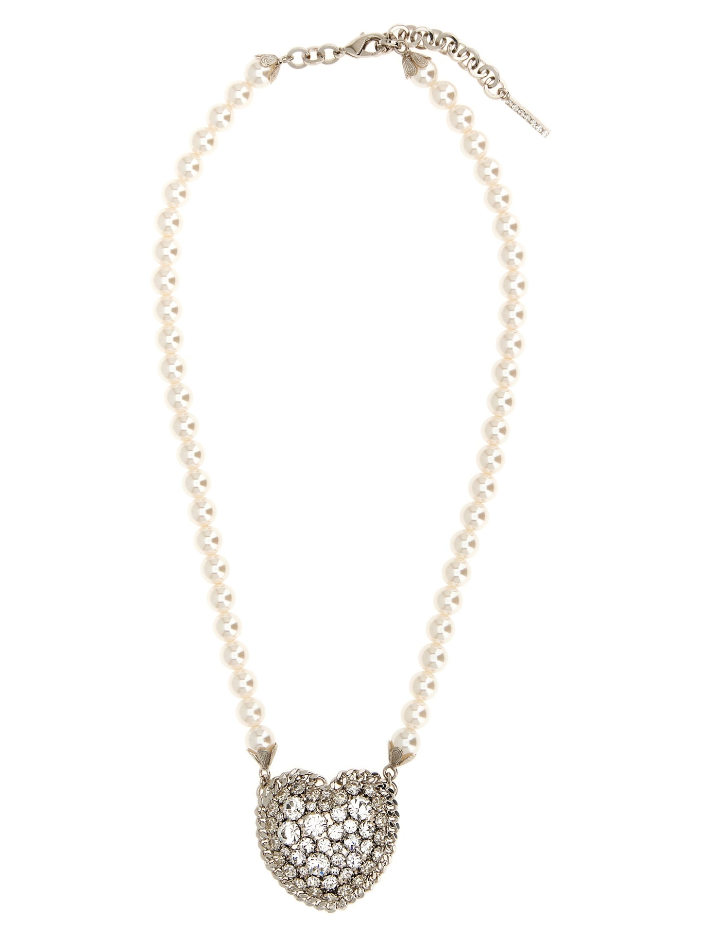 Pearl heart necklace Jewelry