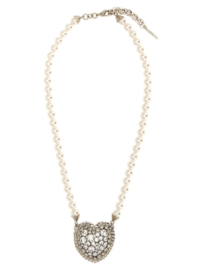 Pearl heart necklace Jewelry