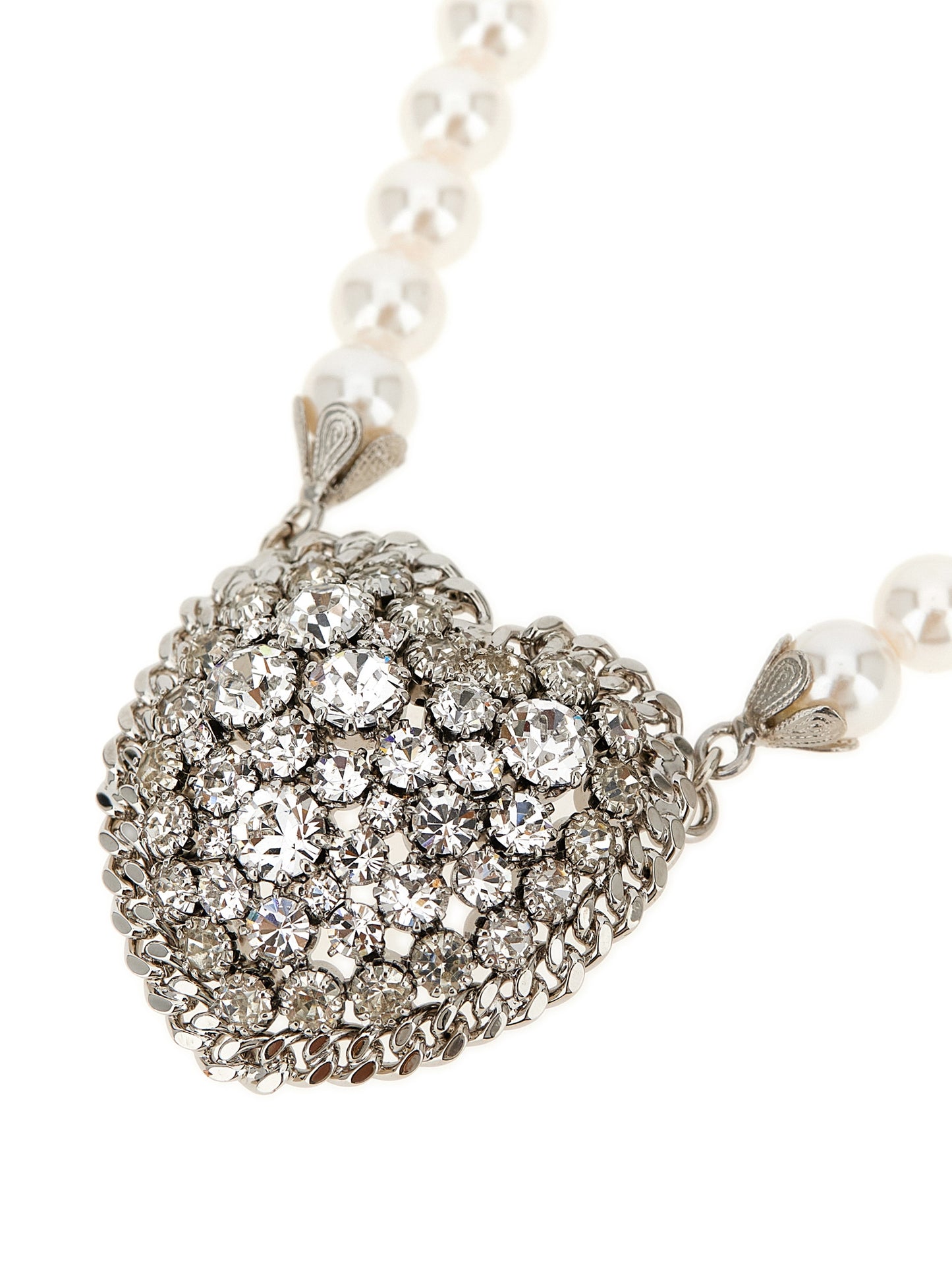 Pearl heart necklace Jewelry