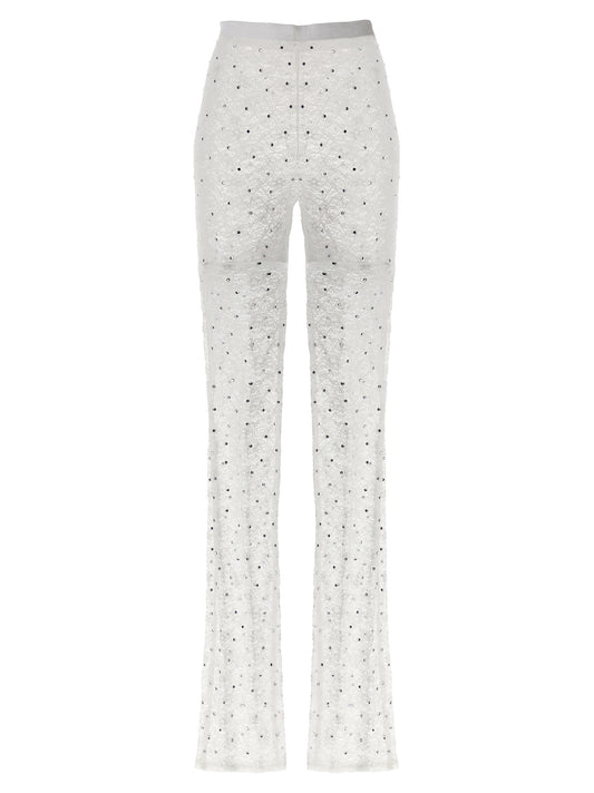 Rhinestone lace leggings Leggings