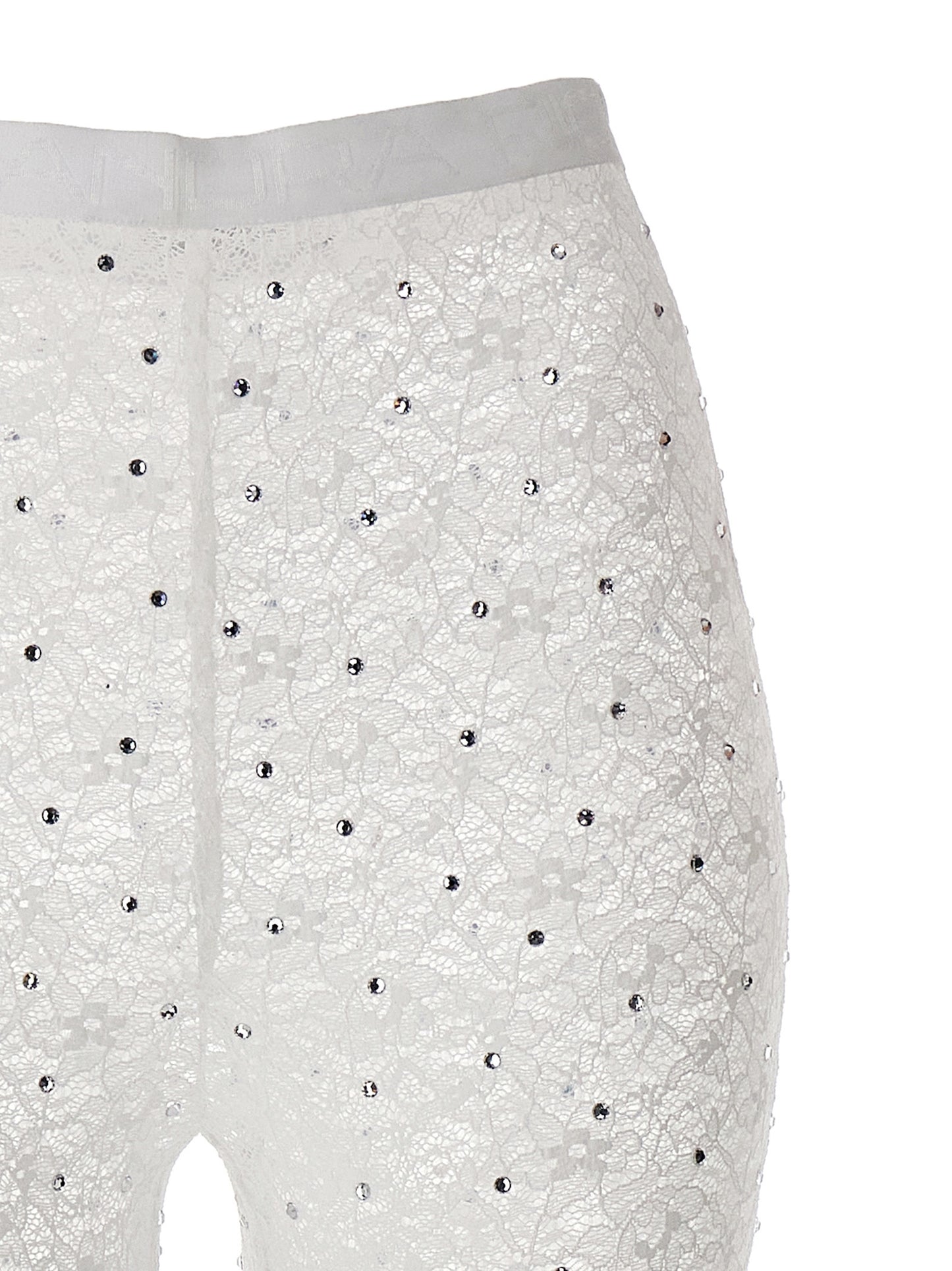 Rhinestone lace leggings Leggings