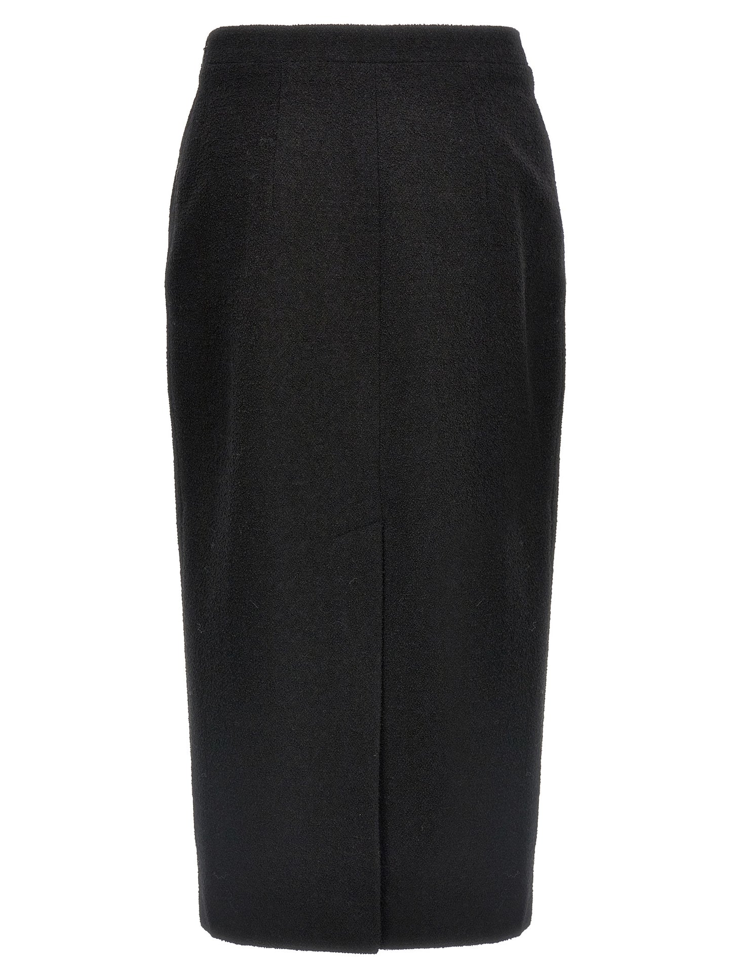 Midi tweed bouclé skirt Skirts