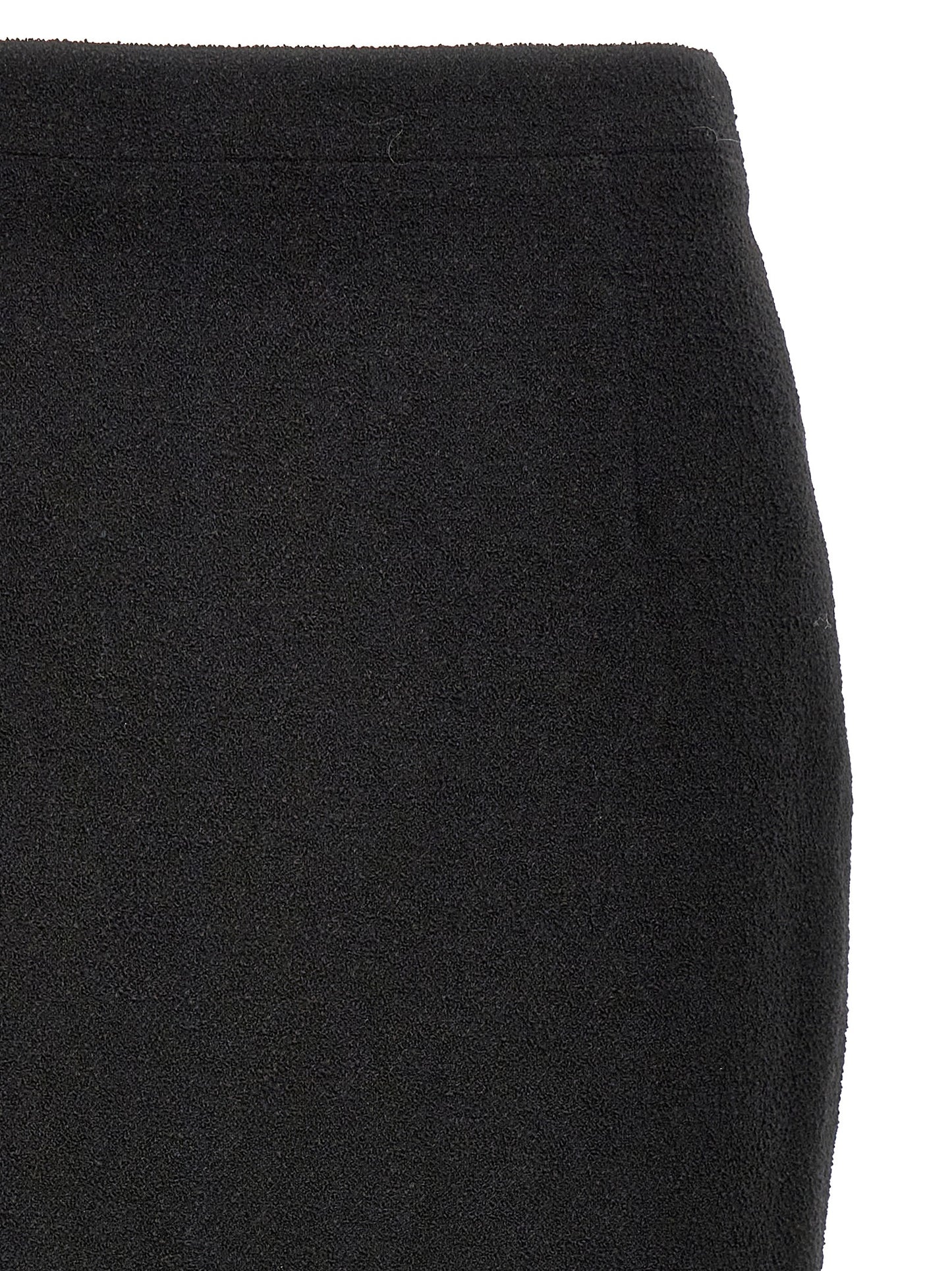 Midi tweed bouclé skirt Skirts