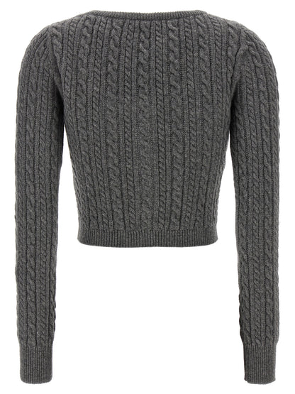 Cropped wool cardigan Sweater, cardigans