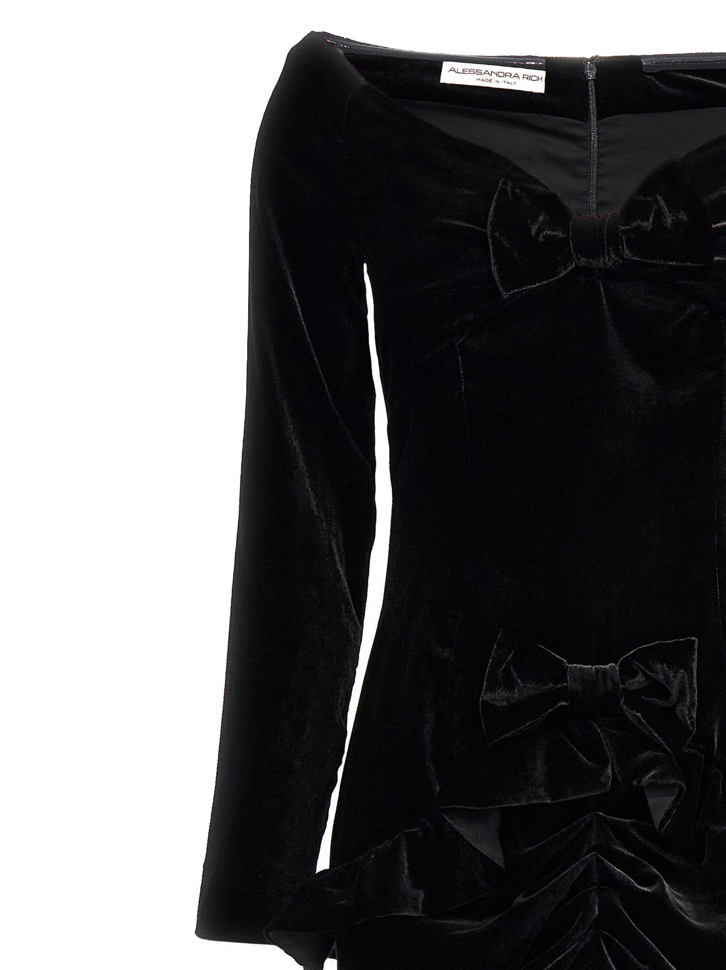 Velvet off the shoulder dress Dresses