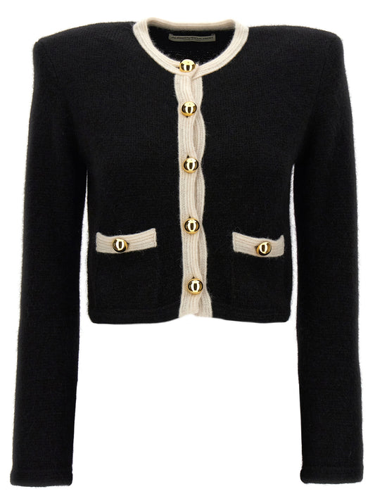 Alpaca cropped cardigan Sweater, cardigans