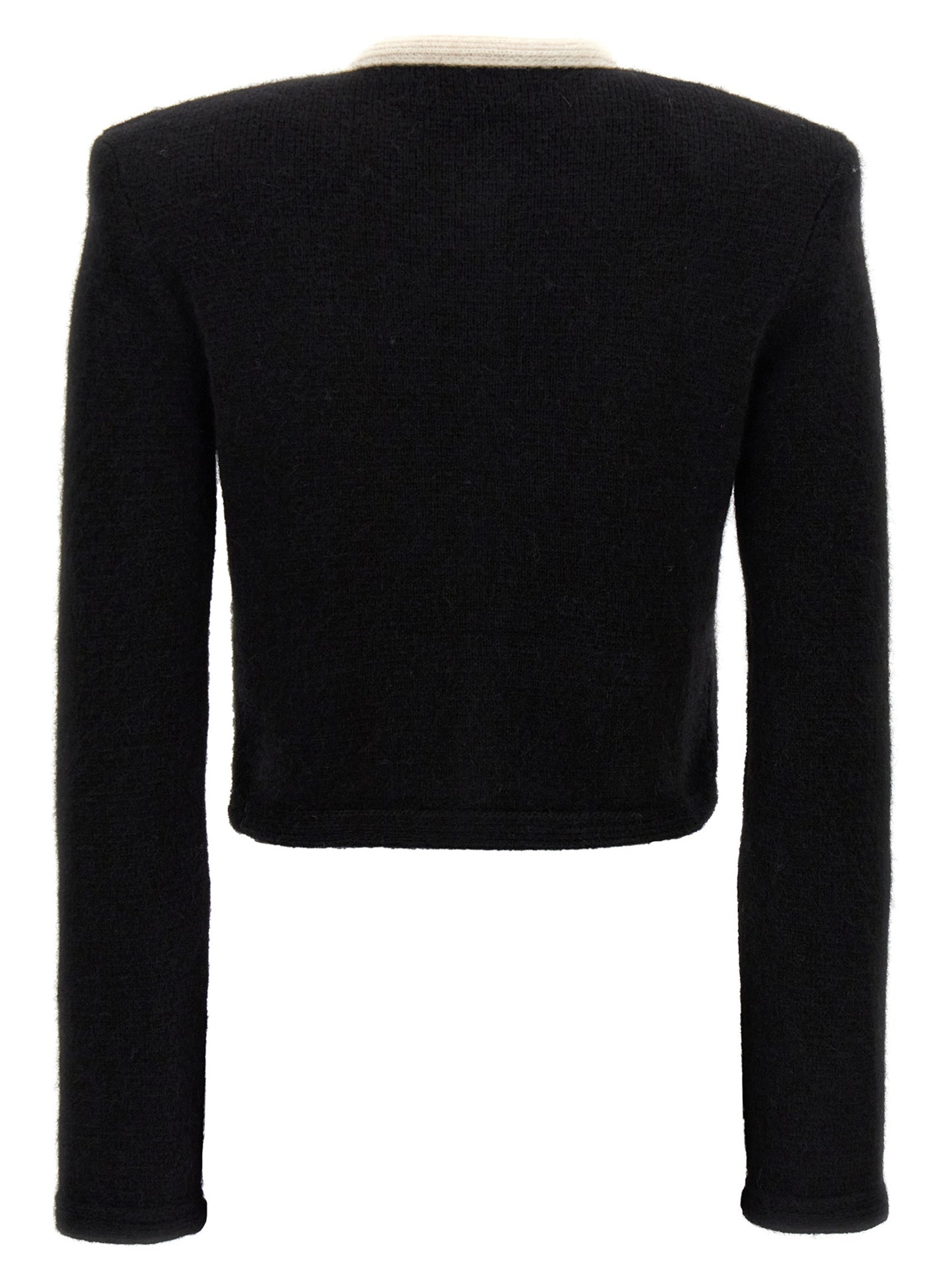 Alpaca cropped cardigan Sweater, cardigans
