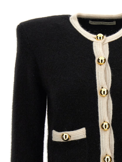 Alpaca cropped cardigan Sweater, cardigans