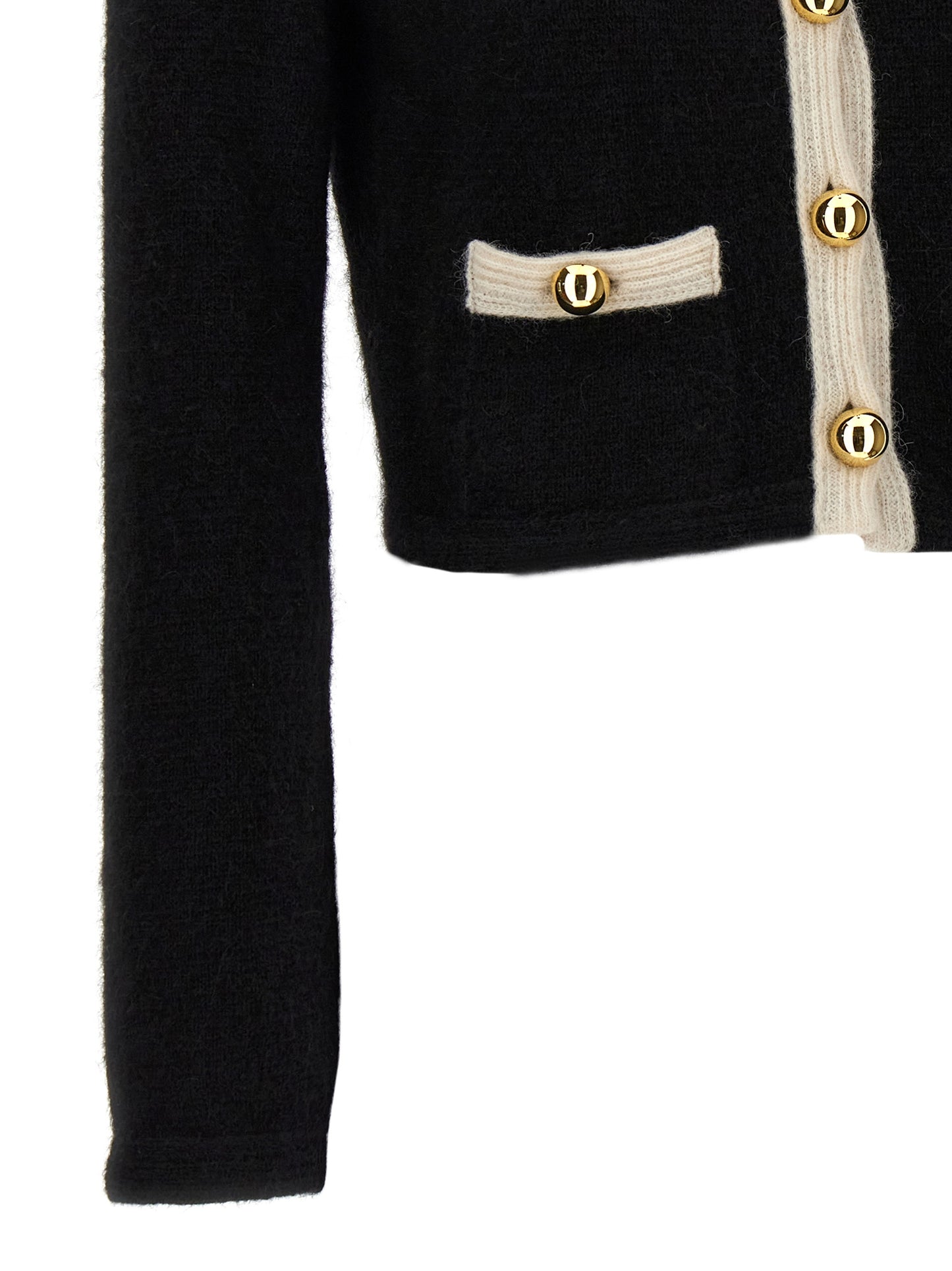 Alpaca cropped cardigan Sweater, cardigans
