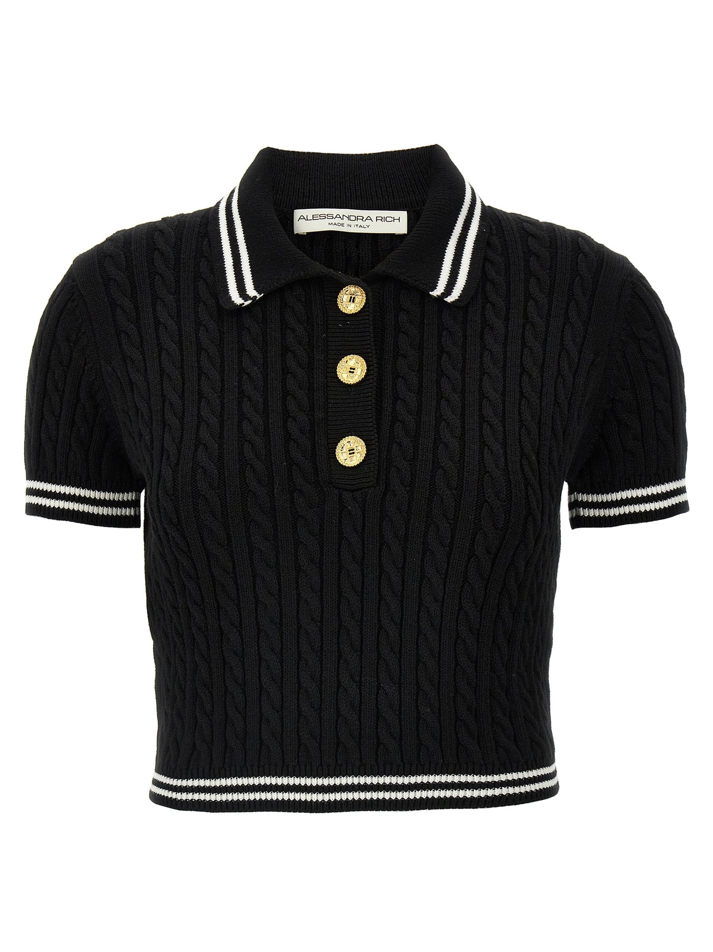 Braided polo shirt Polo