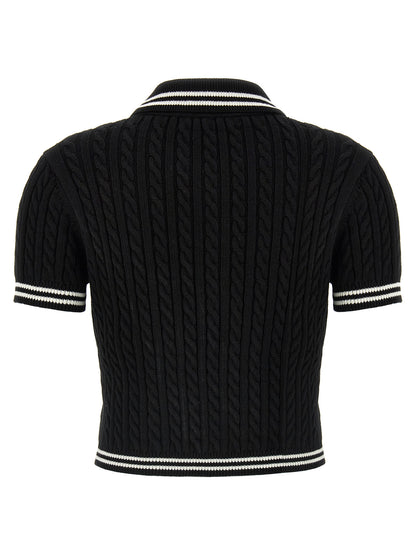Braided polo shirt Polo