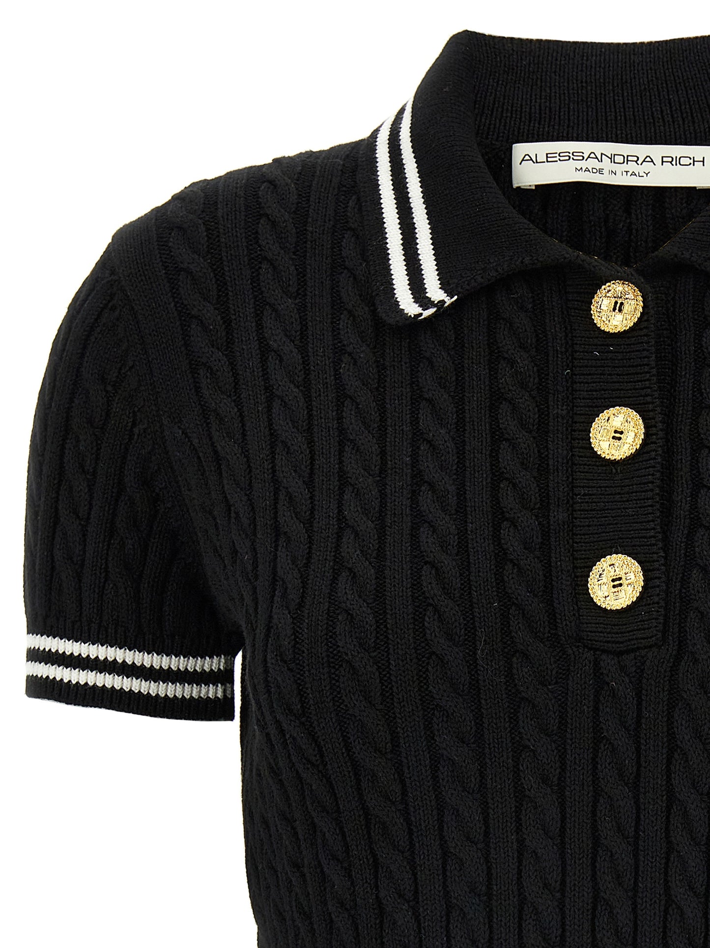 Braided polo shirt Polo