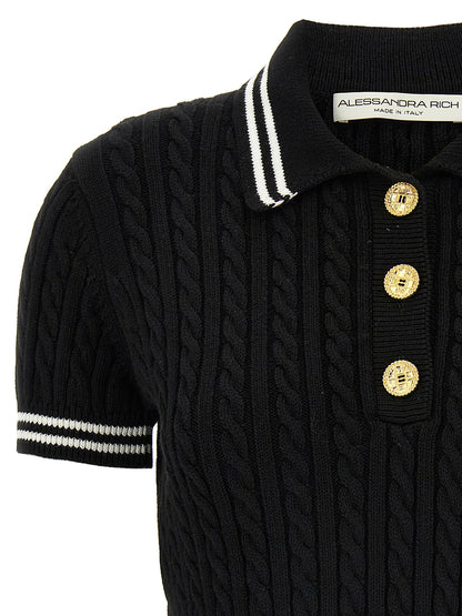 Braided polo shirt Polo
