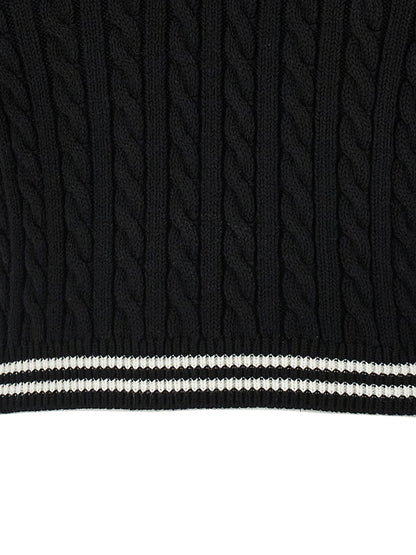 Braided polo shirt Polo