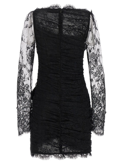 Draped dress. Dresses
