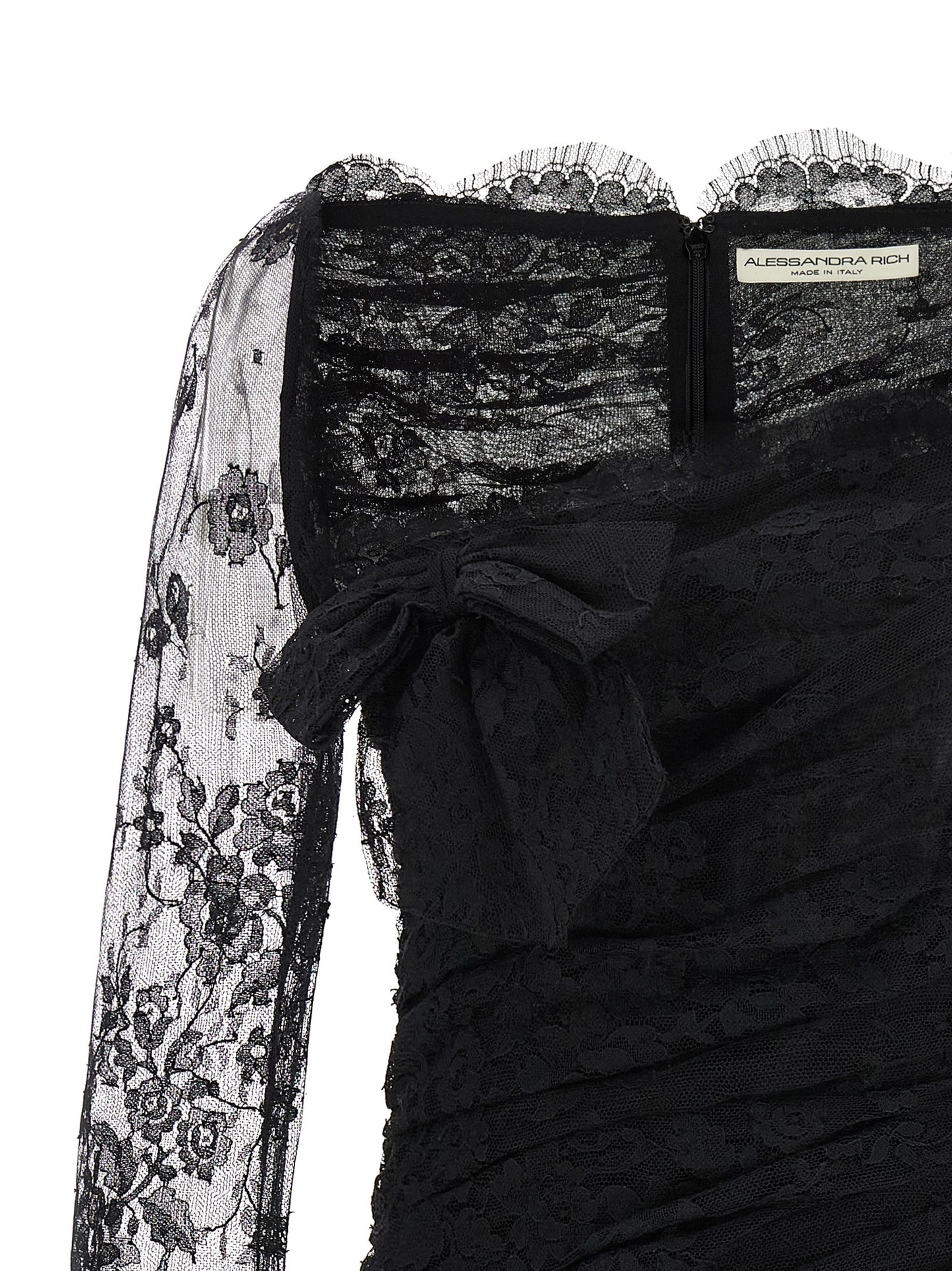 Draped dress. Dresses