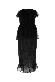 Alessandra Rich Lace and silk georgette bustier dress