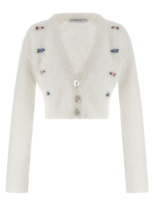 'Carded Mohair' cardigan Sweater, cardigans