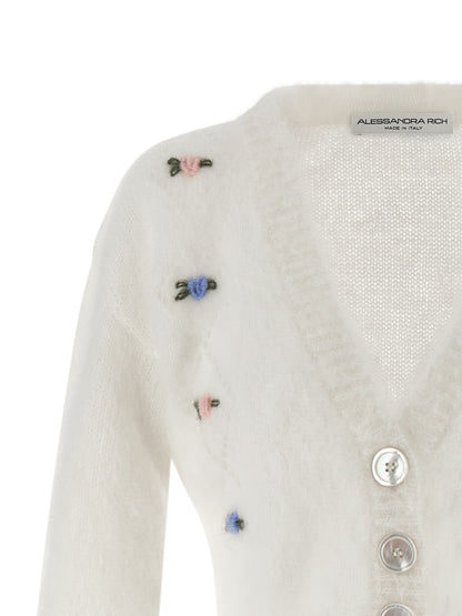 'Carded Mohair' cardigan Sweater, cardigans