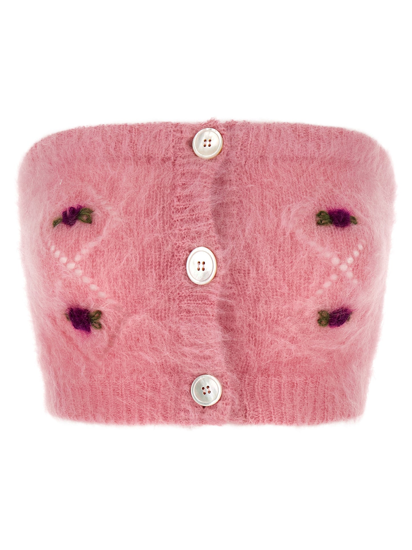 'Carded Mohair' top Tops