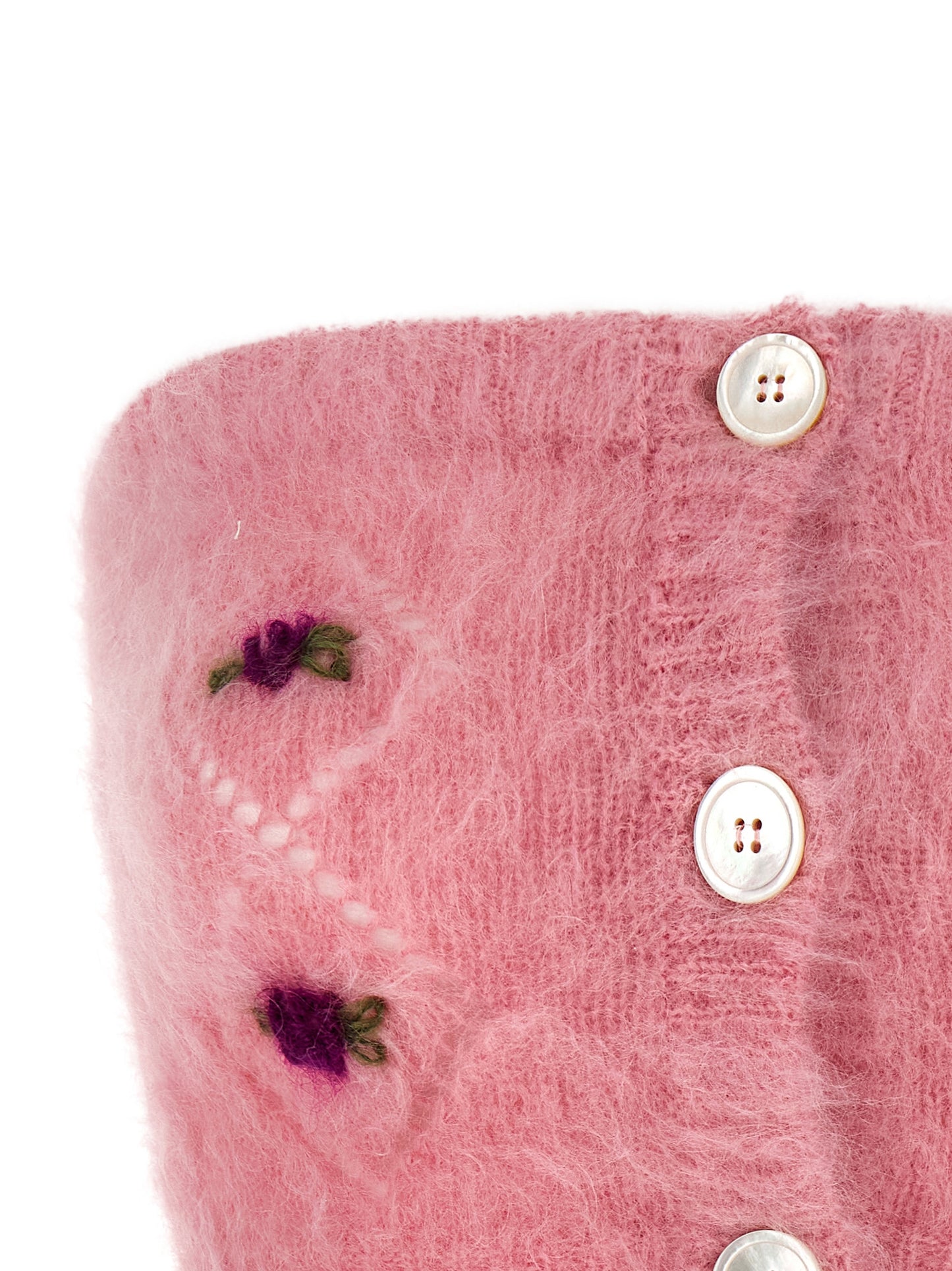 'Carded Mohair' top Tops