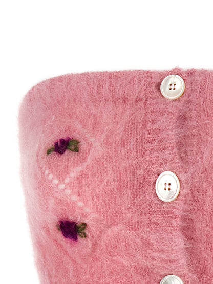 'Carded Mohair' top Tops