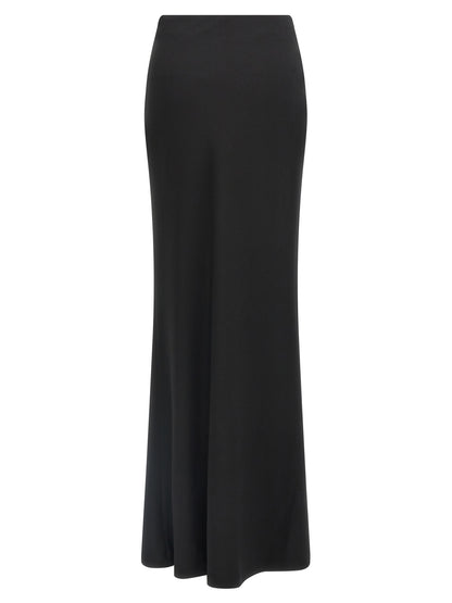 Long silk skirt Skirts