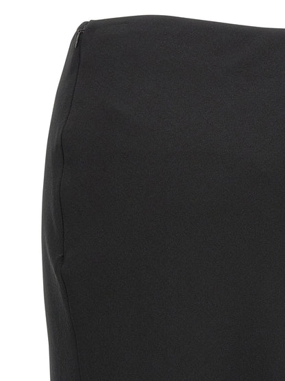 Long silk skirt Skirts