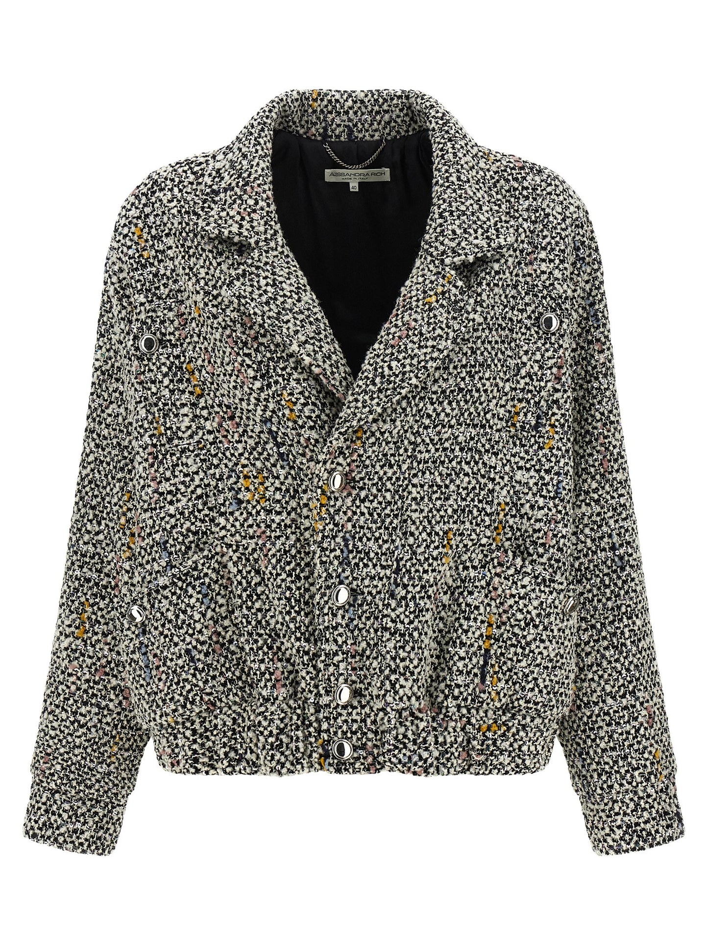 Tweed bomber jacket Down jacket, Parka, Casual jackets