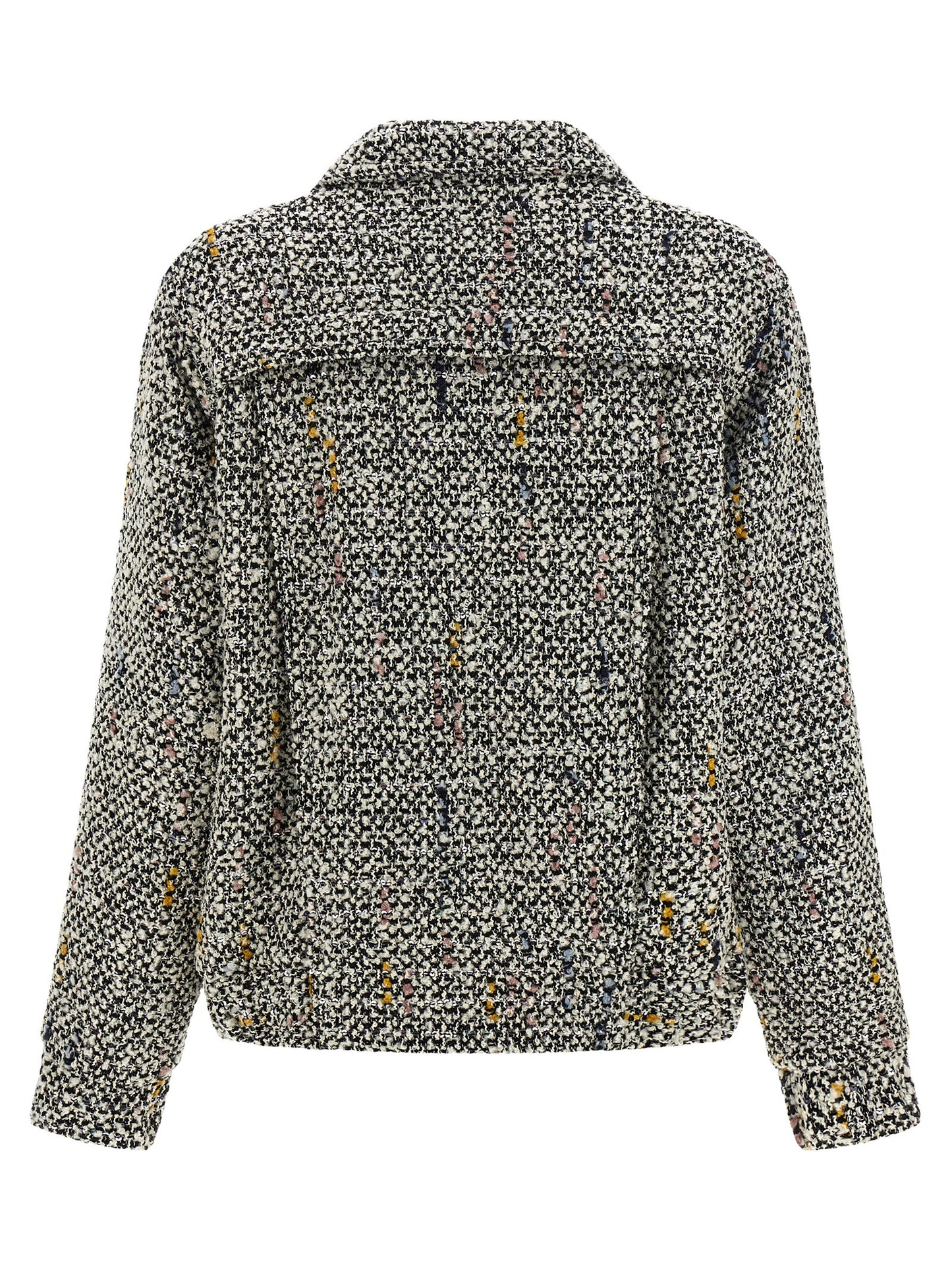 Tweed bomber jacket Down jacket, Parka, Casual jackets