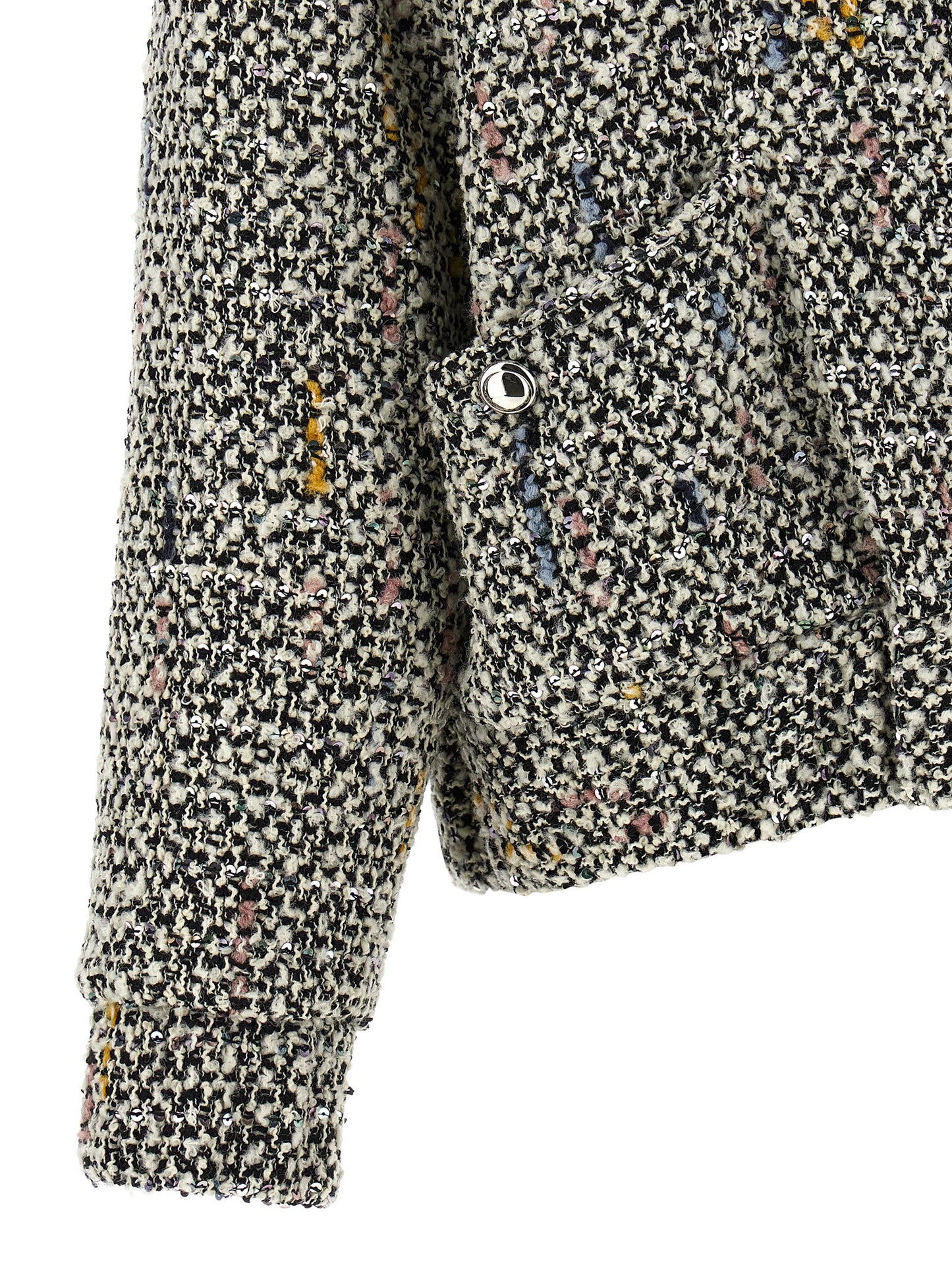 Tweed bomber jacket Down jacket, Parka, Casual jackets