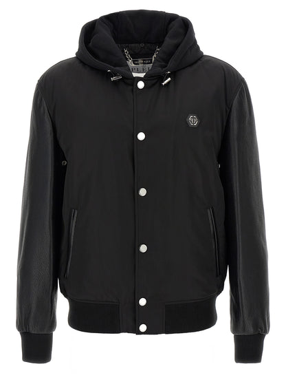 'Varsity' bomber jacket Down jacket, Parka, Casual jackets