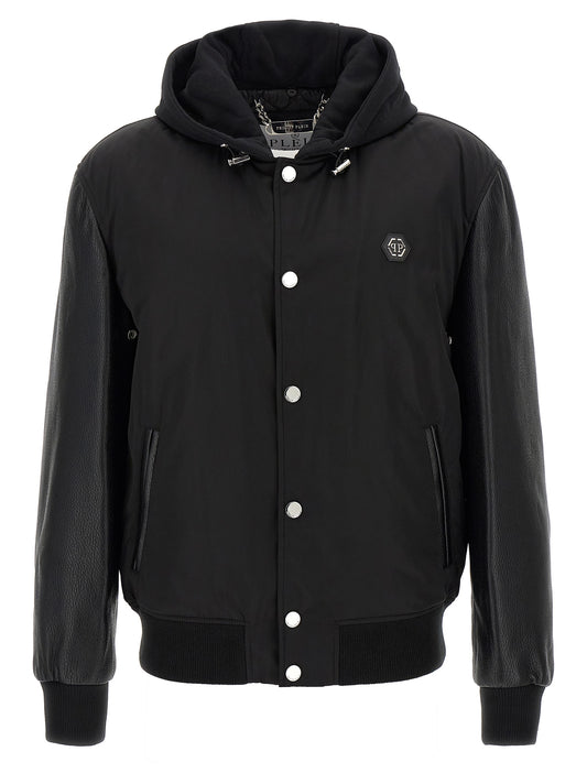 'Varsity' bomber jacket Down jacket, Parka, Casual jackets