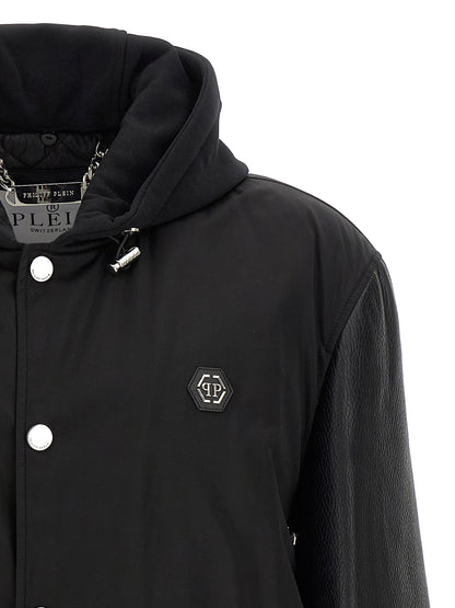 'Varsity' bomber jacket Down jacket, Parka, Casual jackets