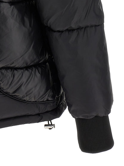 Logo patch down jacket Down jacket, Parka, Casual jackets
