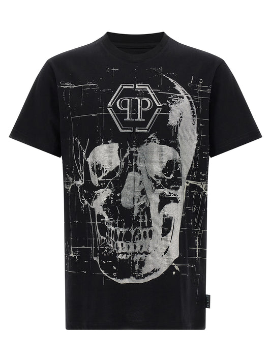 'Skull Strass' T-shirt T-shirt
