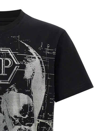 'Skull Strass' T-shirt T-shirt