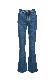 Loro Piana Merak trousers denim silk