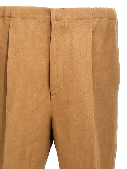 Paper canvas pants Pants